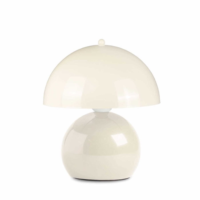 Opviq Lámpara de Mesa de Metal Crema Opviq Lámpara de Mesa de Metal Crema